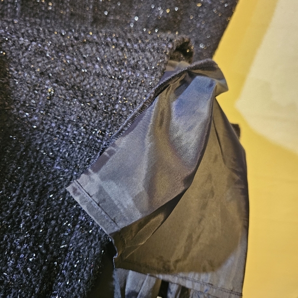 Mamteau  Navy Tweed Mini Dress - Picture 3 of 8